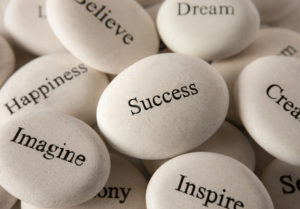 55328512 - inspirational stones - success